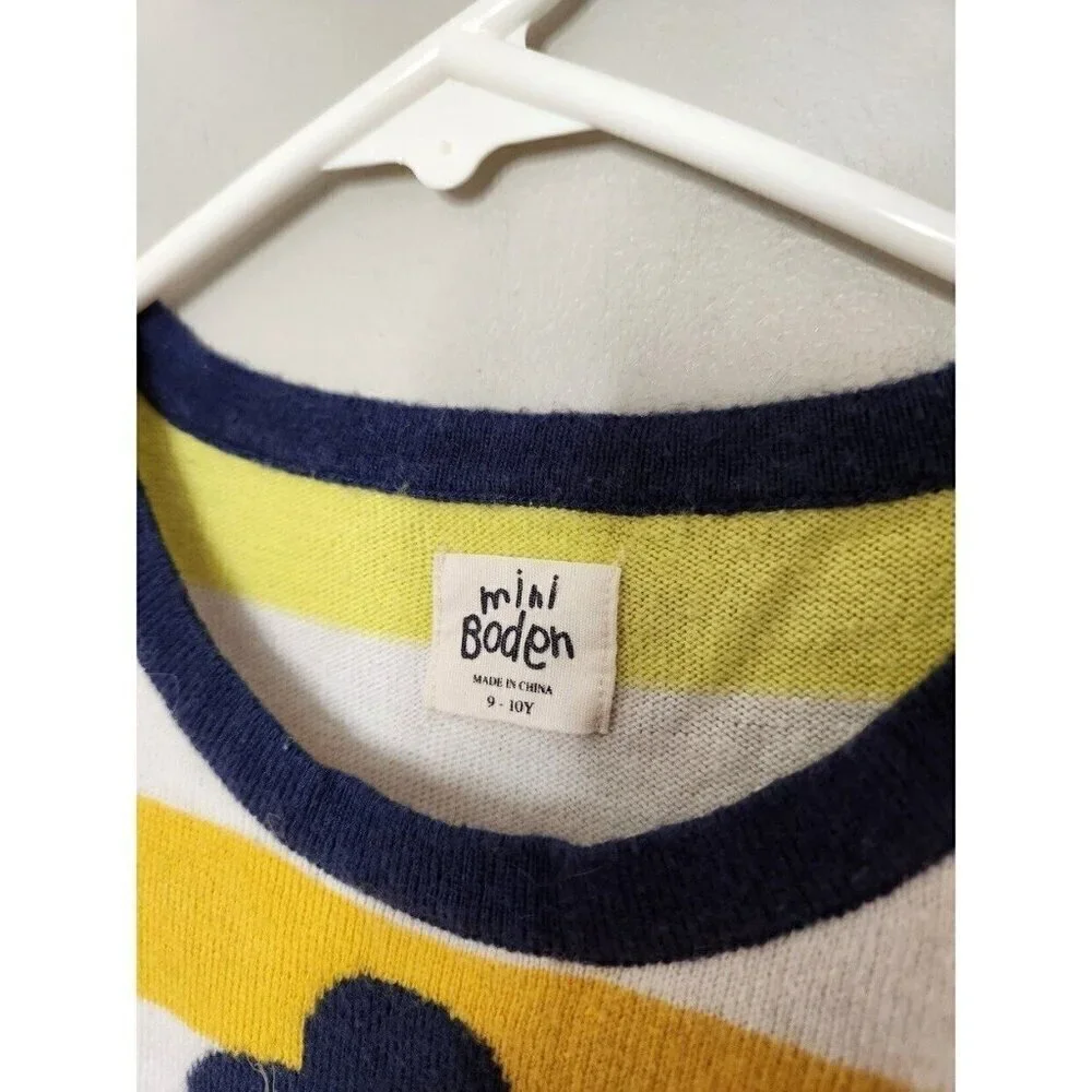 MINI BODEN Stripe Floral Dress